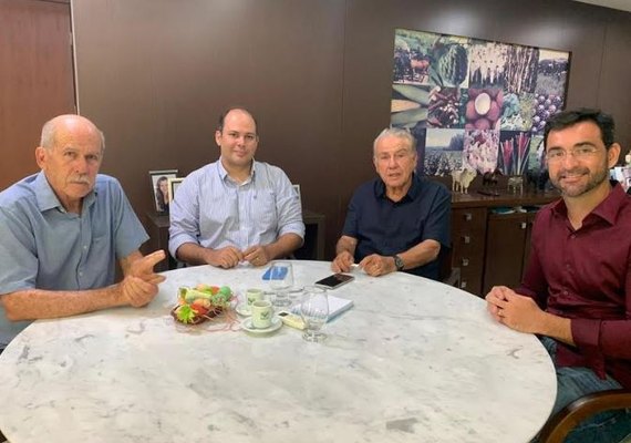 Álvaro Almeida recebe visita de novo secretário de Agricultura de Alagoas