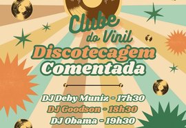 Clube do Vinil está de volta e promove a sua segunda edição com discotecagem comentada na Ufal
