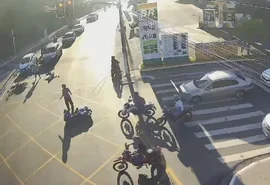 Colisão entre motos deixa três feridos na Leste-Oeste, em Maceió