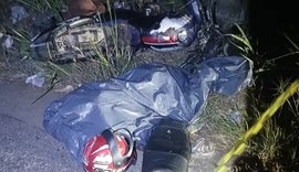 Motociclista morre após perder controle e atingir poste na AL-115