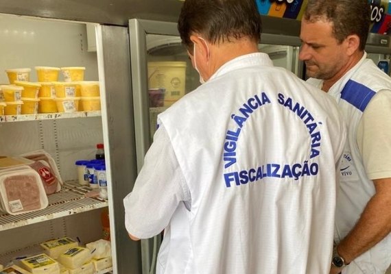 Visa de Maceió já apreendeu 35 toneladas de alimentos impróprios desde 2025