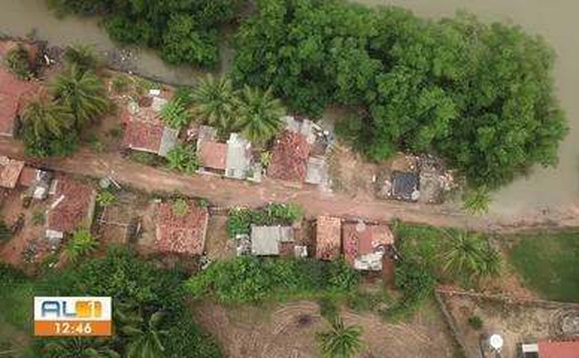 Cresce número de desabrigados no estado de Alagoas; Coruripe dispara em 24h