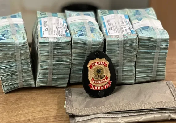 Dinheiro apreendido pela PF em Maceió estava com marido de candidata prima de Arthur Lira