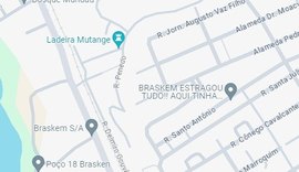 Google Maps exibe protesto próximo à mina 18: 'Braskem estragou tudo'