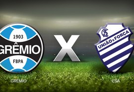 CSA e Grêmio se enfrentam hoje (7) pela 31ª rodada do Brasileirão