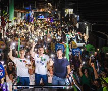 Acompanhado por milhares de pessoas nas ruas, Rafael Brito ganha força na capital, região metropolitana e Agreste