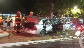 Impacto Fatal: colisão em árvore deixa vítima na avenida Durval de Góes Monteiro