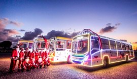 Ônibus natalinos: carreata levará mais cor à orla neste sábado