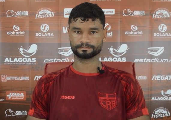Zagueiro do CRB fala do entrosamento com Ewerton Páscoa