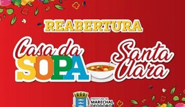 Prefeitura de Marechal Deodoro reabre Casa da Sopa na Terra da Esperança