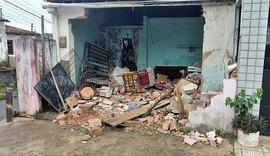 Caminhão perde o controle e quase gera uma vítima fatal na Chã de Bebedouro