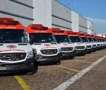 Lula entrega 280 novas ambulâncias para a frota do Samu