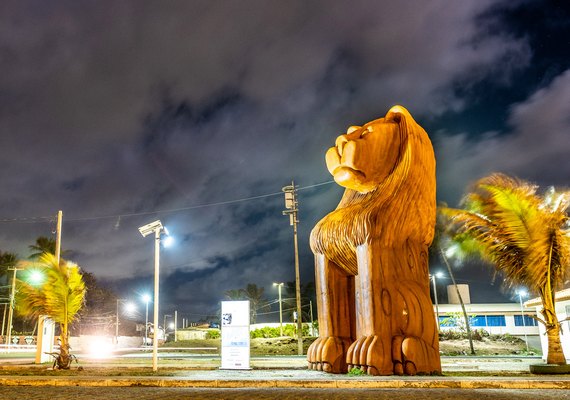 Esculturas do Alagoas Feita À Mão recebem iluminação através da energia solar