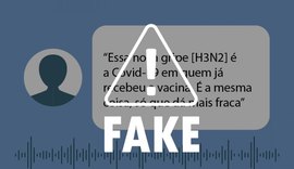 É falso que H3N2 seja o novo coronavírus em pacientes já vacinados contra a Covid-19