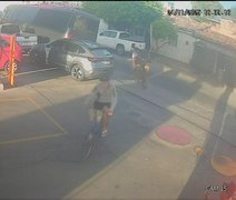 Polícia divulga imagens dos suspeitos de homicídio em frente à barbearia em Maceió