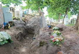 “No descaso, na lama, na vergonha”: ativista denuncia sistema funerário no Cemitério São José em Maceió