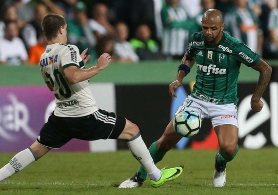 Coritiba e Palmeiras se enfrentam nesta quarta-feira