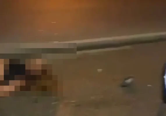 Mulher é atropelada por motocicleta e fica ferida na BR-104, em Rio Largo