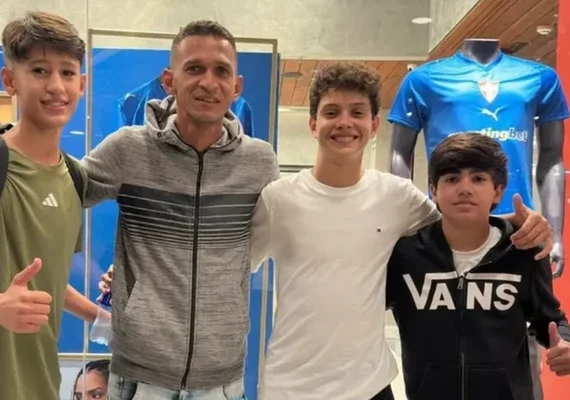 Três jovens de Alagoas participam de avaliação nas categorias de base do Palmeiras