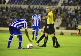 Árbitro Denis Ribeiro Serafim apita a final do Alagoano neste sábado