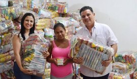 Prefeitura realiza mais uma distribuição de cestas nutricionais para gestantes e nutrizes