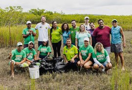 Davi Maia visita projeto de reflorestamento na Lagoa Mundaú