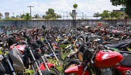Detran/AL realiza leilão de 3.333 veículos classificados como sucatas inservíveis
