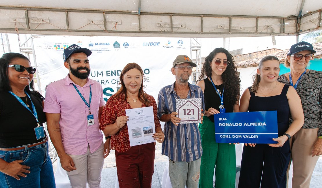 Murici ganha mais dignidade e cidadania com o programa “Um Endereço para Chamar de Seu”