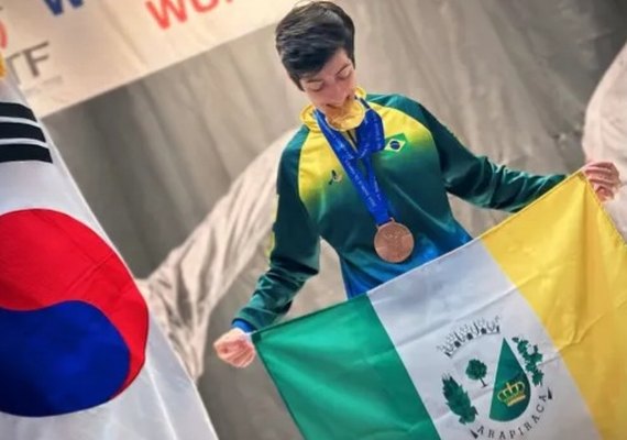 Alagoano conquista o título de campeão mundial de taekwondo