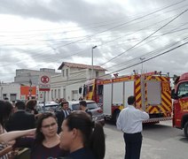 Incêndio causa evacuação no prédio do Tribunal de Justiça de Alagoas; idoso fica ferido
