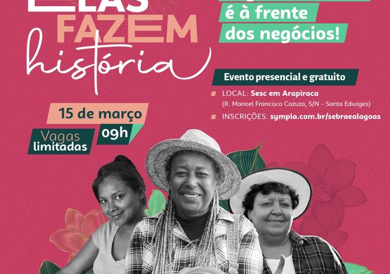 Seminário 'Elas fazem história' vai destacar protagonismo da mulher no meio rural