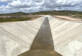 Infraestrutura realiza últimos testes para a conclusão em trecho do Canal do Sertão