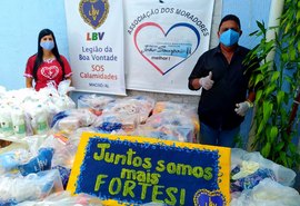 LBV no amparo a famílias de baixa renda afetadas pela pandemia em AL