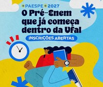 Paespe-Ufal oferta 200 vagas para estudantes da rede pública