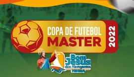 Copa de Futebol Master traz campeão mundial de clubes para Penedo