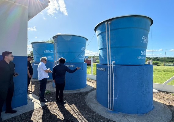 Governo de AL entrega em julho três sistemas de dessalinização em Major Izidoro