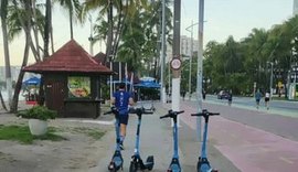 Patinetes viram dor de cabeça e geram caos em Maceió