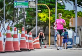 Maceió abre espaço definitivo na orla de Ponta Verde para pedestres e ciclistas