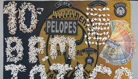 PM flagra venda de drogas e apreende quase 1,5 mil porções em Palmeira dos Índios