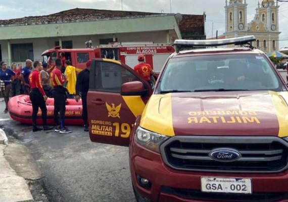 Fortes chuvas: CBM atendeu mais de 210 pessoas em Alagoas