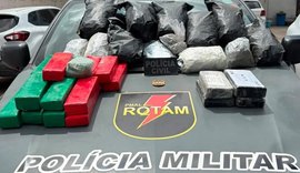 Operação encontra quase 30kg de drogas enterradas em Arapiraca