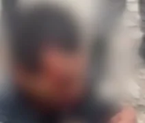 Suspeito de tentativa de homicídio contra mulher é preso após ser espancado pela população