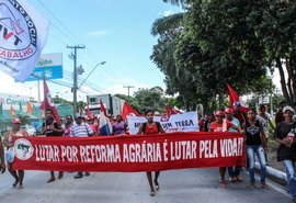 Sem Terra de AL iniciam Jornada de Luta Unitária em Maceió
