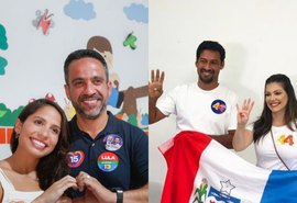 Paulo Dantas e Rodrigo Cunha votam em Alagoas