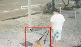 Homem vira réu após ser filmado afogando o próprio cão em Copacabana