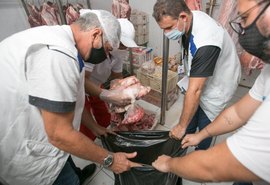 Mais de 500 quilos de alimentos são apreendidos no Mercado do Tabuleiro