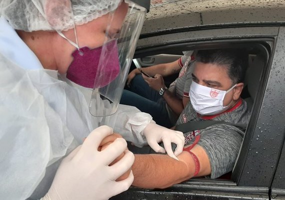 CRB inicia testes de coronavírus em jogadores e comissão técnica