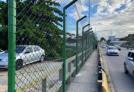 Ponte do Reginaldo: instalação de grades está em fase final