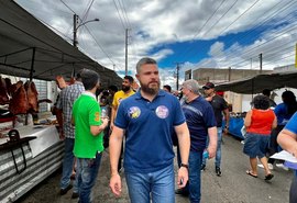 Delegado Thiago Prado percorre Arapiraca com Campanha Pé no Chão