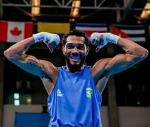Luiz Oliveira vence na 1ª luta do Brasil no Pré-Olímpico de Boxe